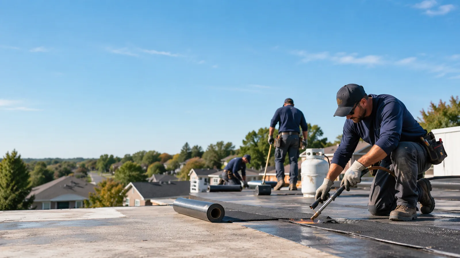 Flat Roof Leak Repair providers in Andreas, PA